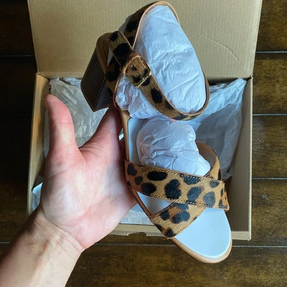 J. Crew Leopard Print Heels - Picture 2 of 11